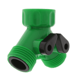 Dual Shut-off Hose Y, Plastic