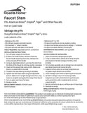 Faucet Stem, Fits American Brass®, Empire® and Tiger, and Other Faucets