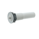 Vanity Sink Drain Assembly, White Finish