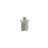 Drain Stopper, White Finish