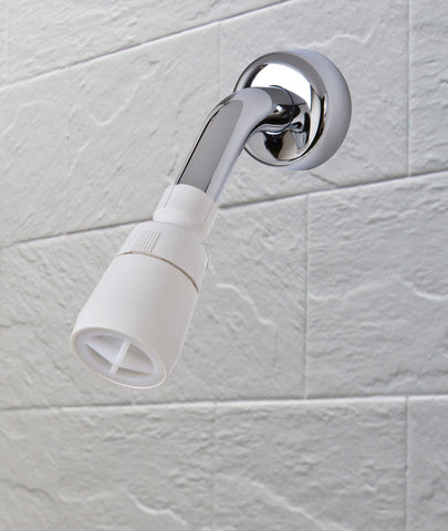 Shower Head, White Finish